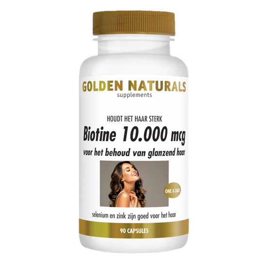 GOLDEN NATURALS BIOTINE 10.000MCG 90 CAPSULES